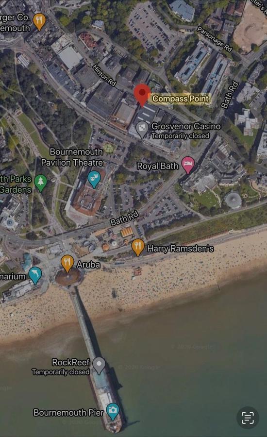 The Pad By The Beach Penthouse Apartment With Sunset And City Views Bournemouth Luaran gambar