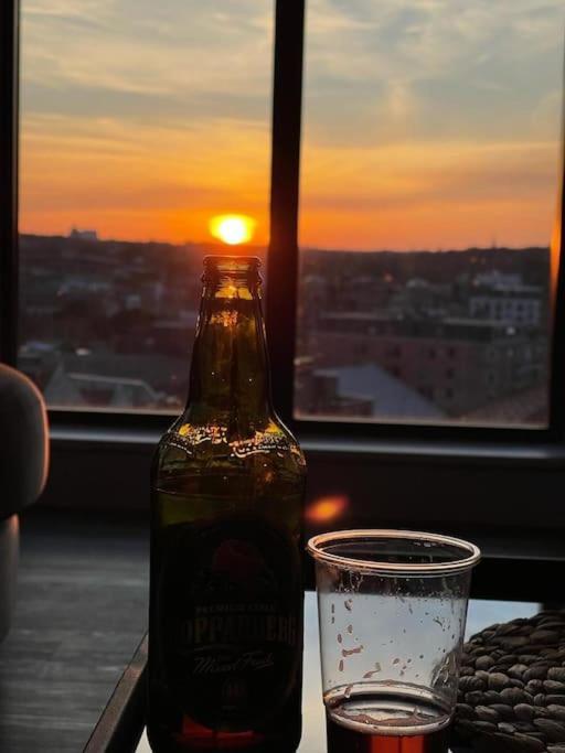 The Pad By The Beach Penthouse Apartment With Sunset And City Views Bournemouth Luaran gambar