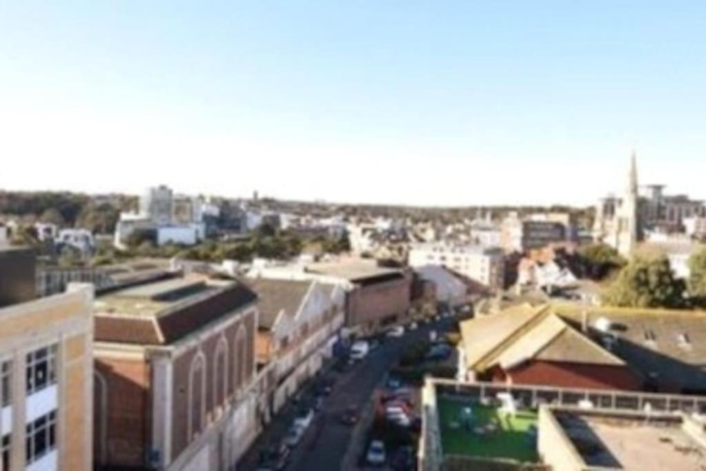 The Pad By The Beach Penthouse Apartment With Sunset And City Views Bournemouth Luaran gambar