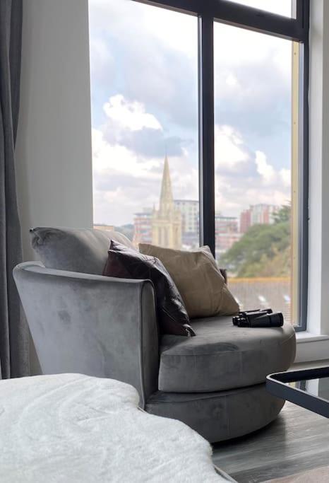 The Pad By The Beach Penthouse Apartment With Sunset And City Views Bournemouth Luaran gambar