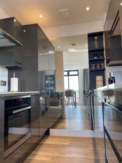 The Pad By The Beach Penthouse Apartment With Sunset And City Views Bournemouth Luaran gambar