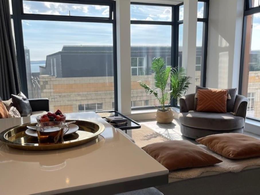 The Pad By The Beach Penthouse Apartment With Sunset And City Views Bournemouth Luaran gambar